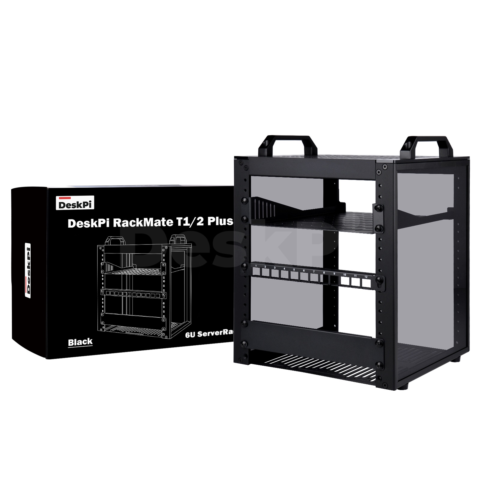 DeskPi RackMate T1/2 Plus ラックマ - Deskpi Super6C のレビューと価格