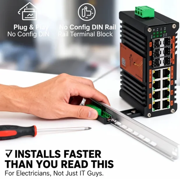 産業用L2+マネージドPoEスイッチ、8ポート10G SFP - Sfp+ 10G Managed Switch 8 Port のレビューと価格